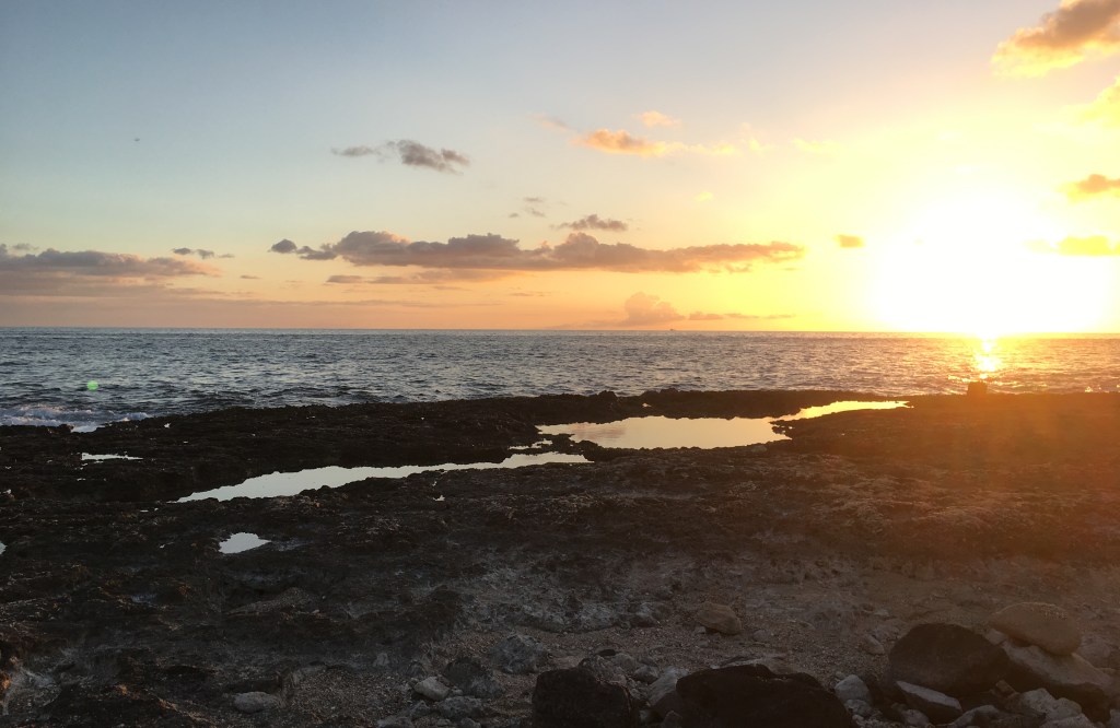 2017 Summer Sunset, Tide Pools at Ko Olina