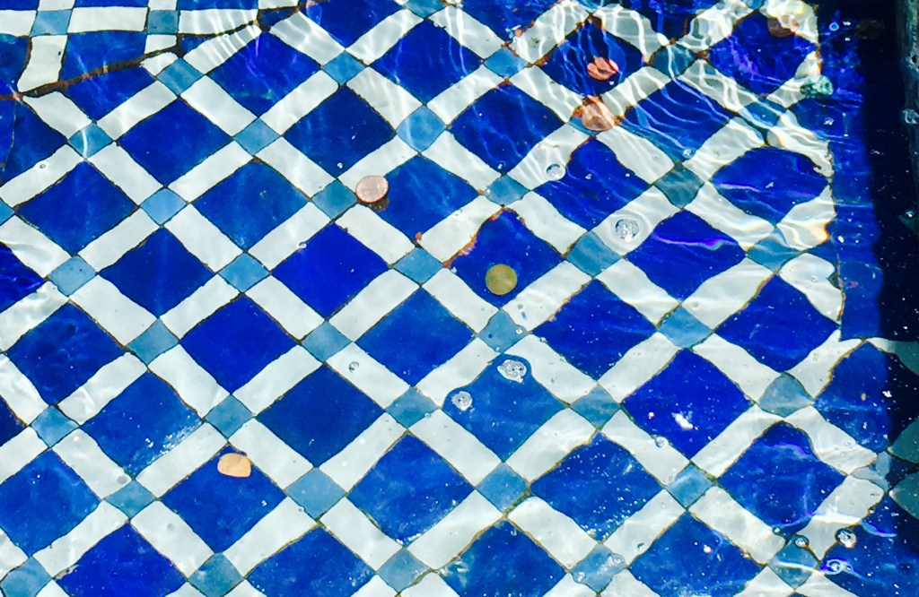 2017 Coins in the Moroccan Fountain at the Hawaii State Art Museum